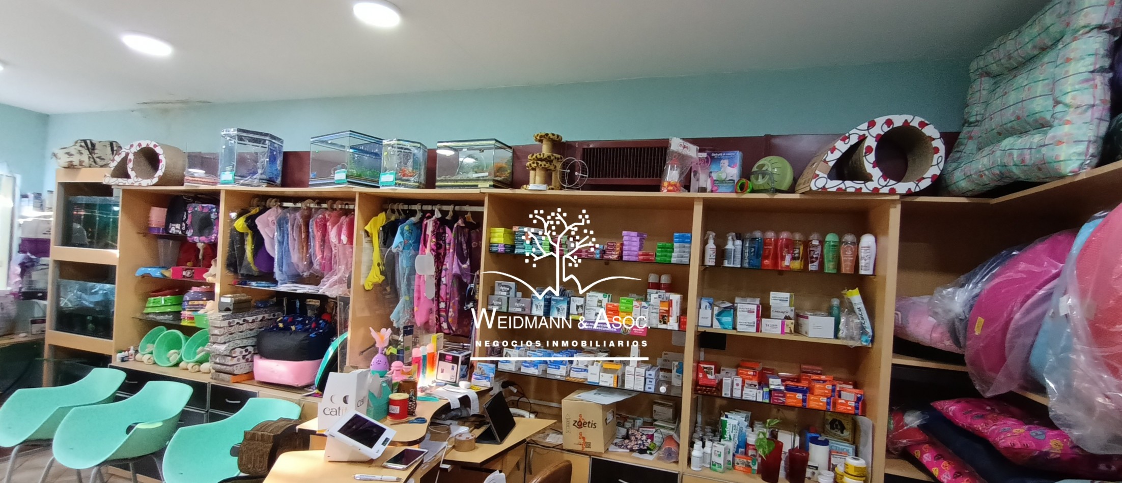 Fondo de comercio en venta, Veterinaria zona comercial de Aristobulo del Valle. Ciudad de Santa Fe