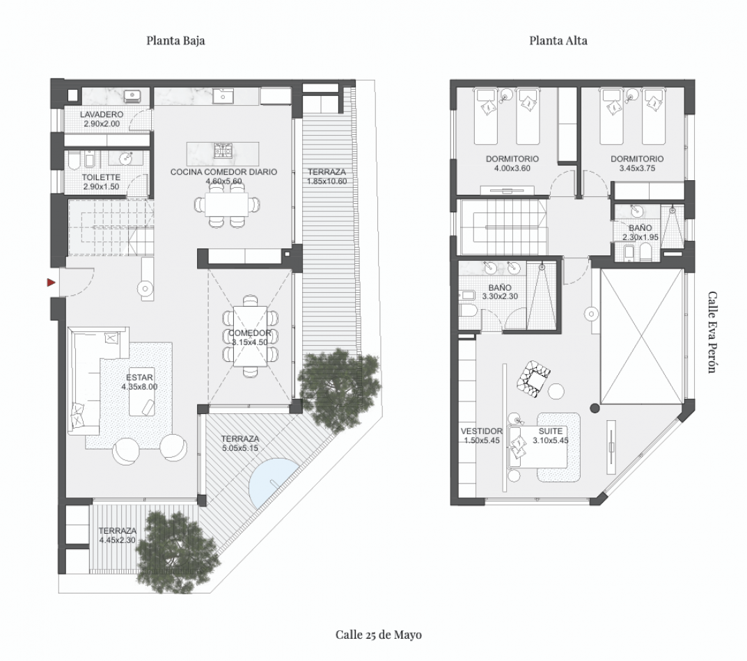 Departamentos de 2 y 3 dormitorios, Gran Tortola, Santa Fe