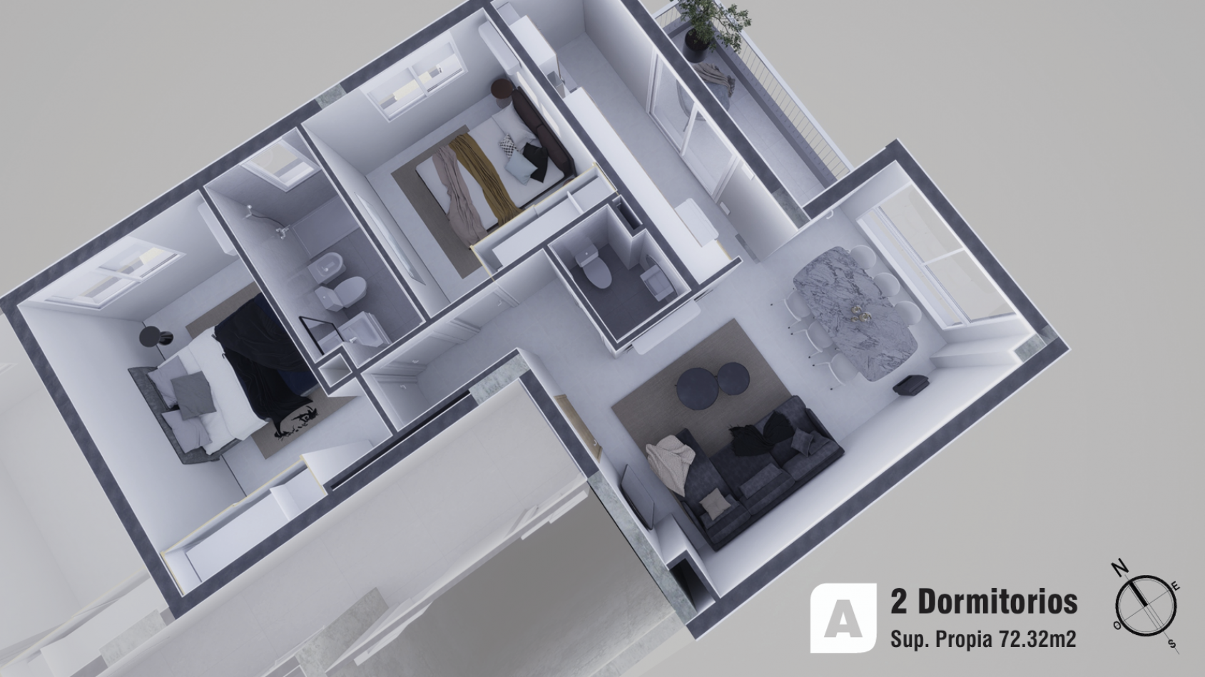 Departamentos de 1 y 2 dormitorios en venta, edificio Sauce 46 en el barrio Constituyentes, Santa Fe
