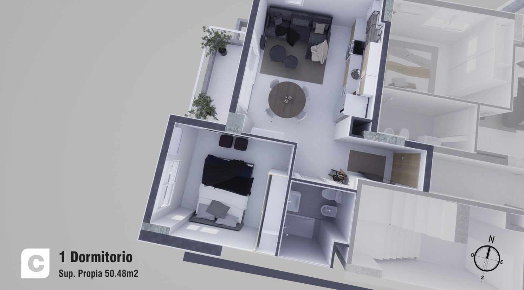 Departamentos de 1 y 2 dormitorios en venta, edificio Sauce 46 en el barrio Constituyentes, Santa Fe