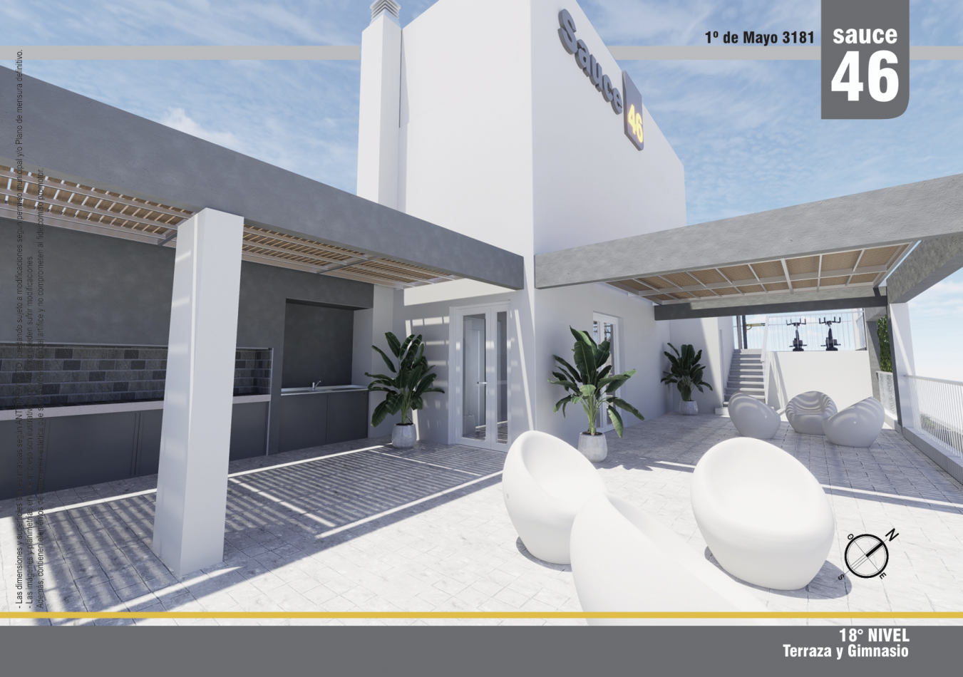 Departamentos de 1 y 2 dormitorios en venta, edificio Sauce 46 en el barrio Constituyentes, Santa Fe