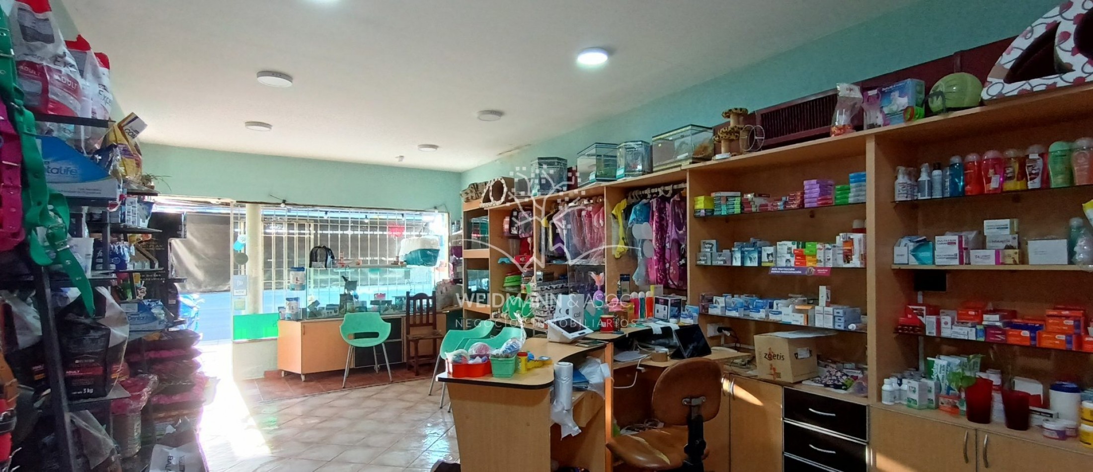 ALQUILER de veterinaria, zona comercial de Aristobulo del Valle, Santa Fe