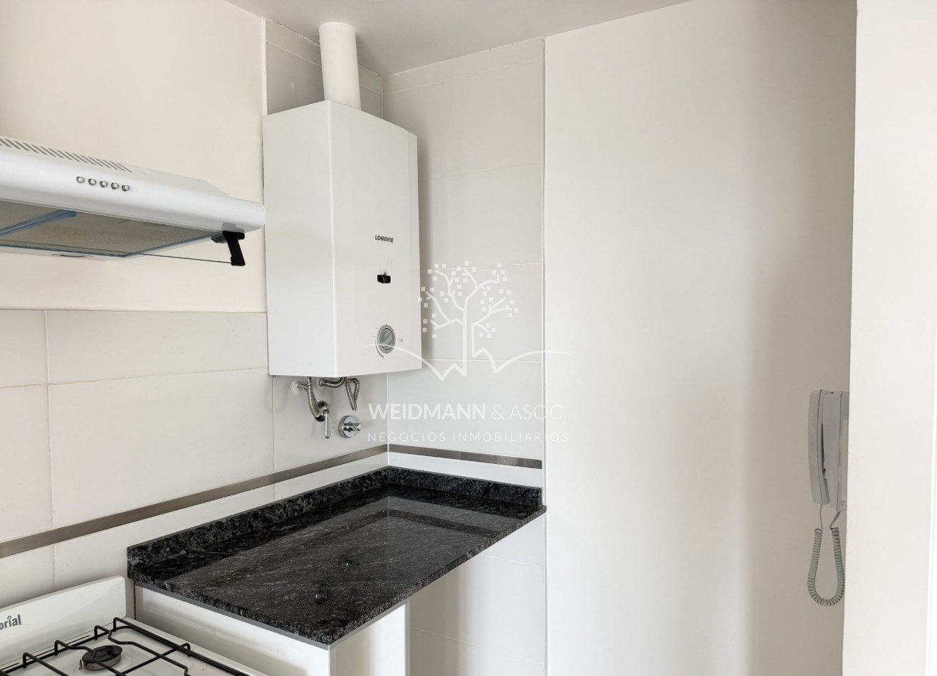 Departamento 1 dorm. en alquiler con cochera, Torre Roma, Santa Fe